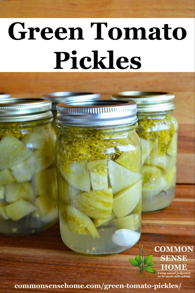 Minute Prep: Make Foolproof Refrigerator Pickled Green Tomatoes Fast